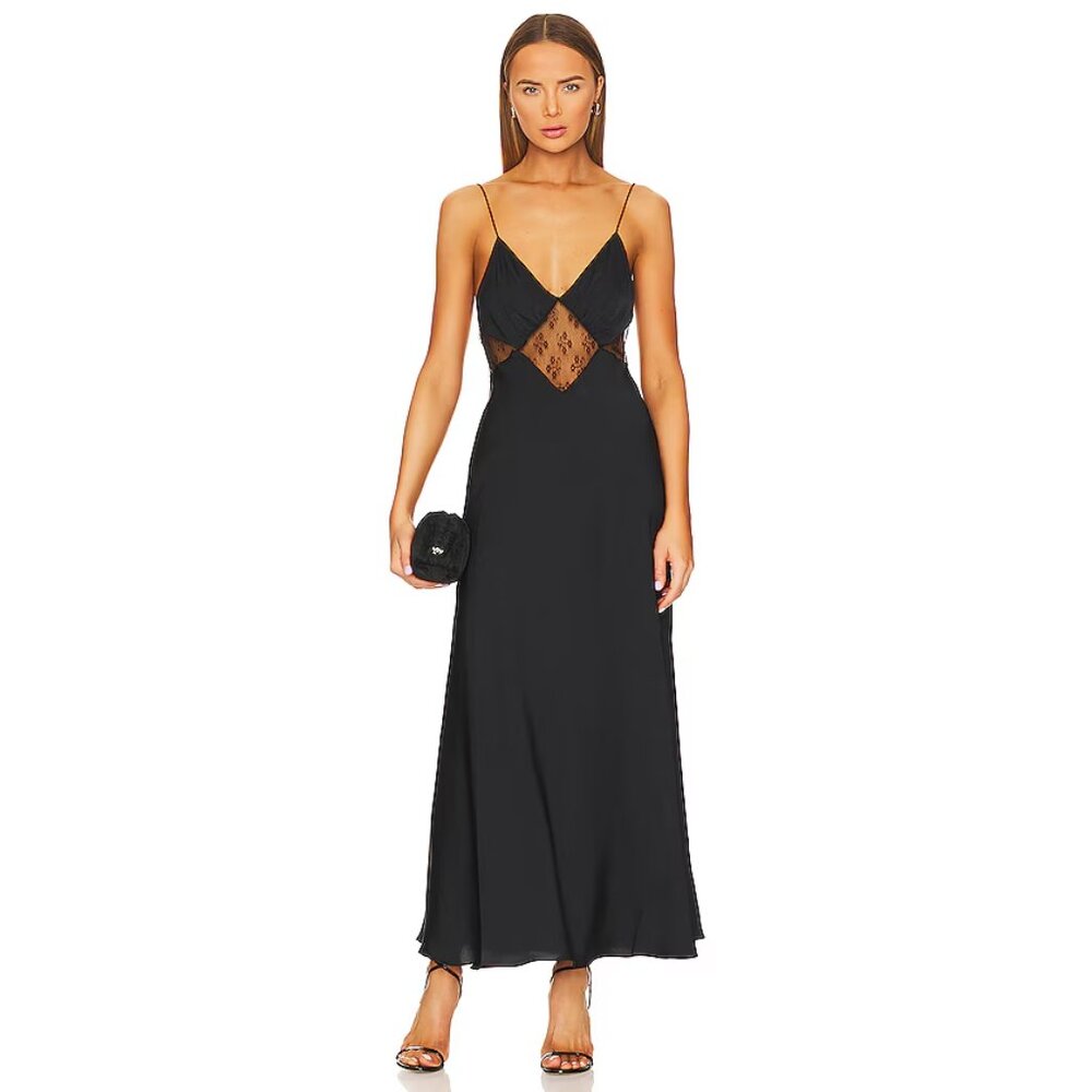 Favorite Daughter Manifest Dress - Black Medium